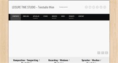 Desktop Screenshot of ltstudio.at
